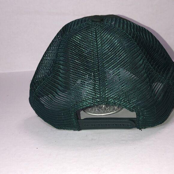 MLB OAKLAND ATHLETICS A'S CURVED BILL MESH TRUCKER ADJUSTABLE SNAPBACK HAT CAP - Picture 4 of 9